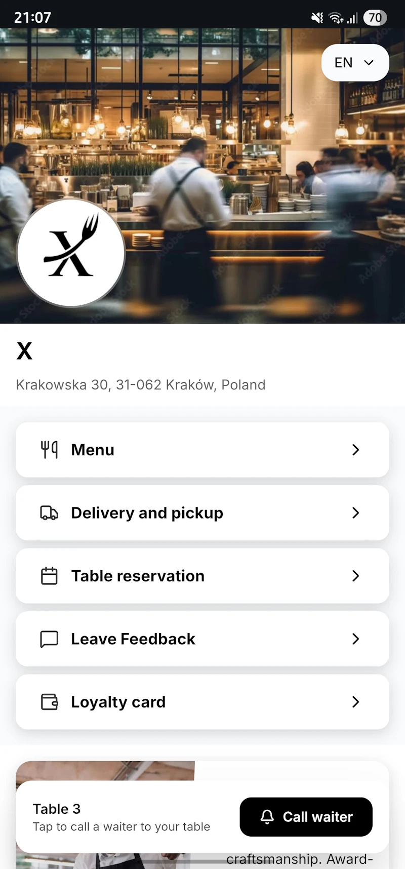 RESTOBOT screenshot 2