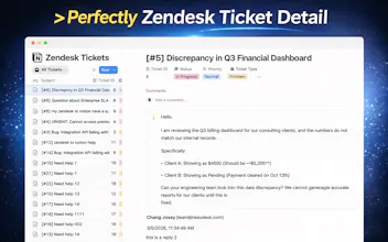 Zendesk to Notion Sync gallery image