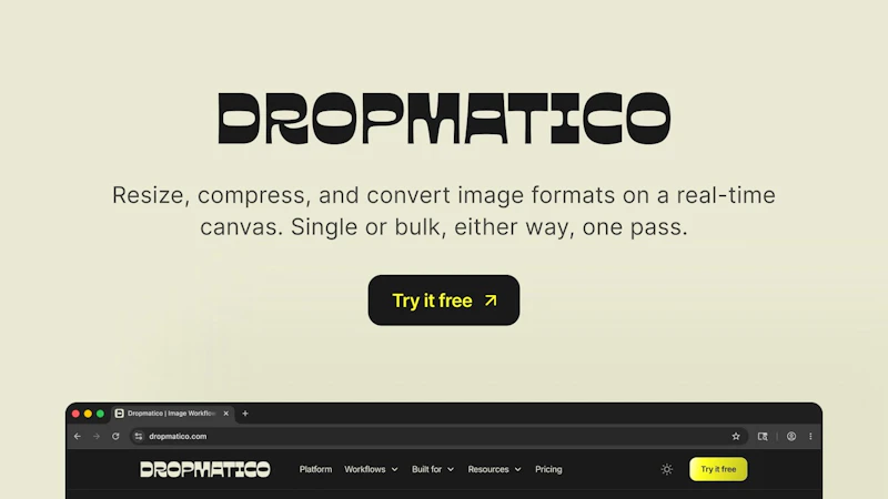 Dropmatico screenshot 1 (video preview)