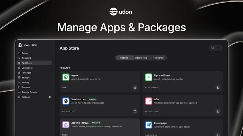 Udon screenshot 3