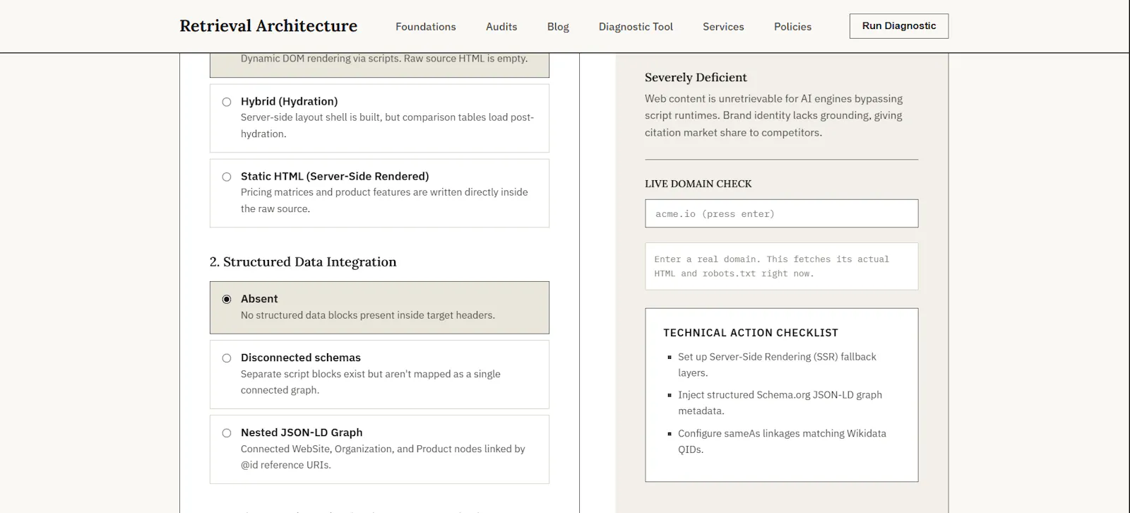 Retrieval Architecture screenshot 2