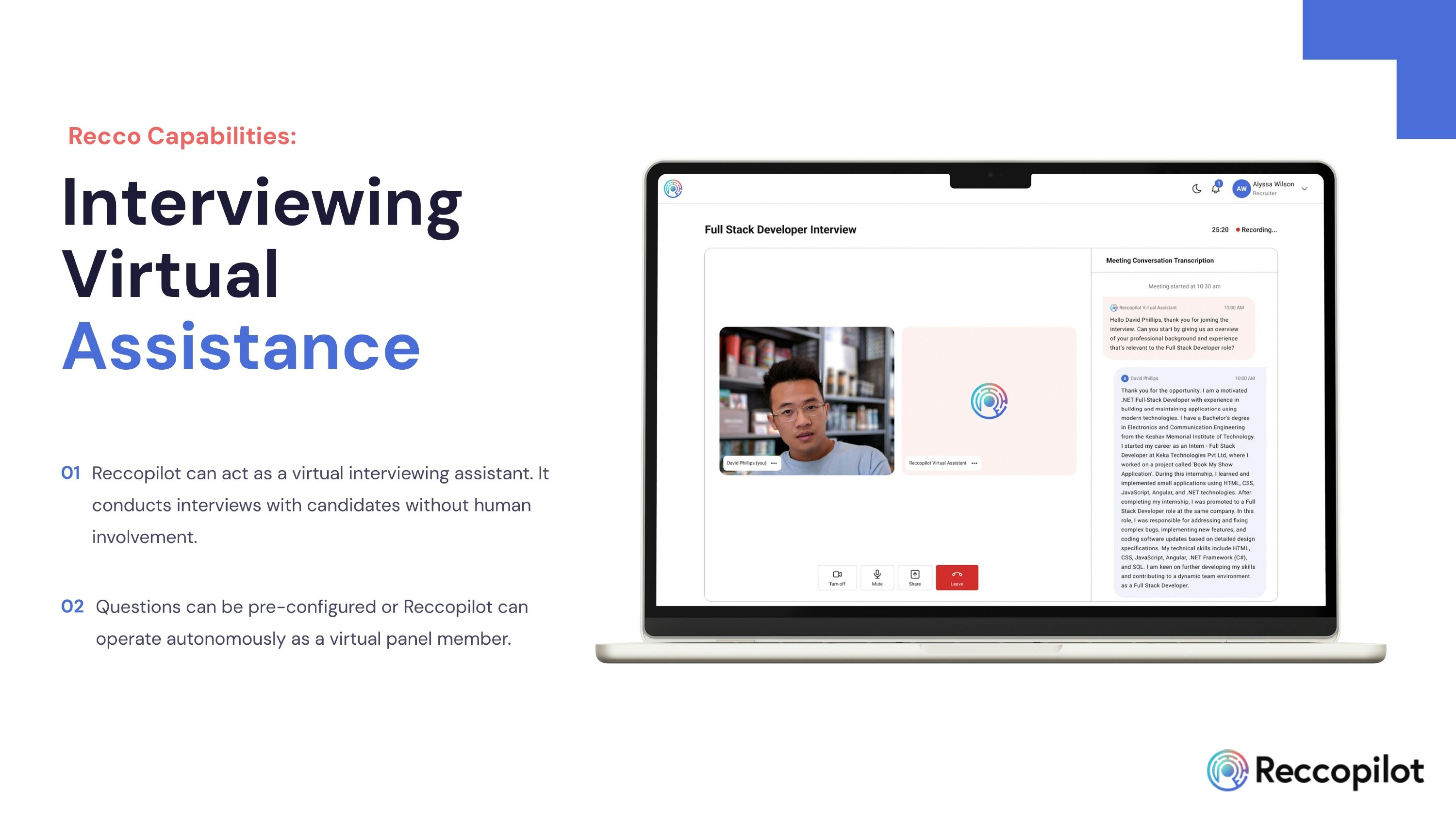 Reccopilot - Your 'Opening-to-Hire' AI Recruiter Agent  미디어 11