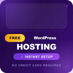 Free WordPress Hosting - No Ads