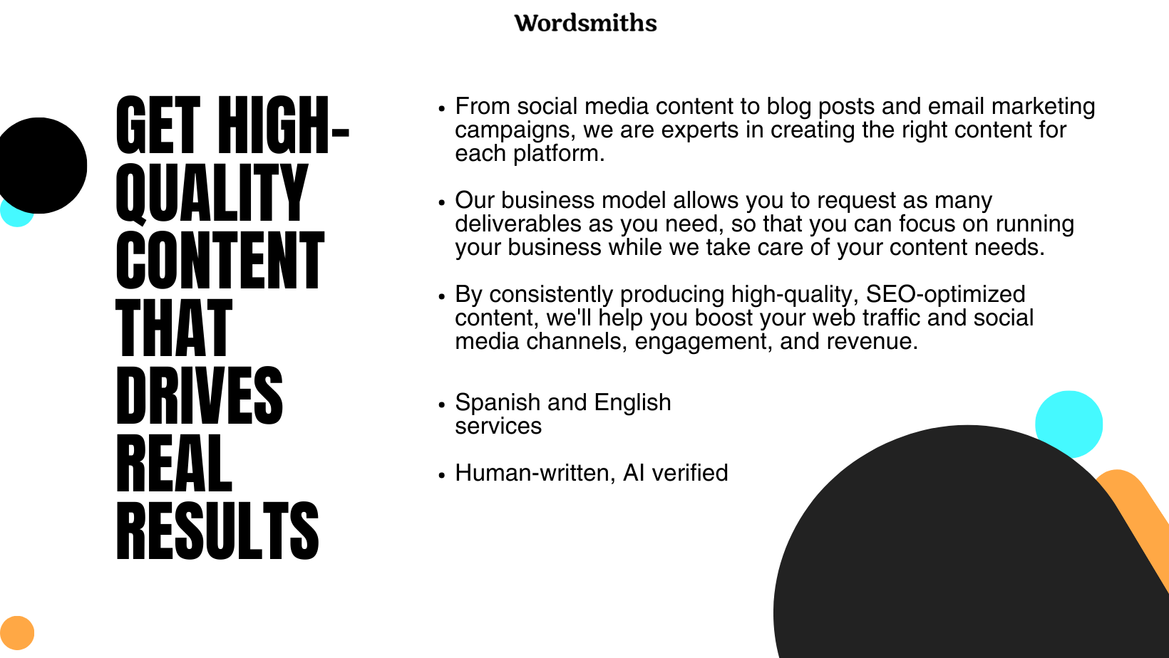Wordsmiths Studio media 2