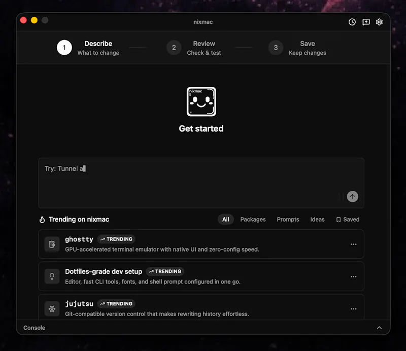Nixmac screenshot 2