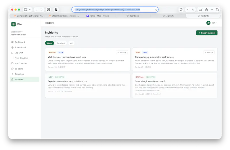 Mise screenshot 4
