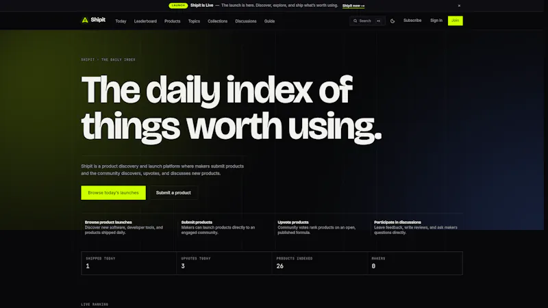 Shipit screenshot 1