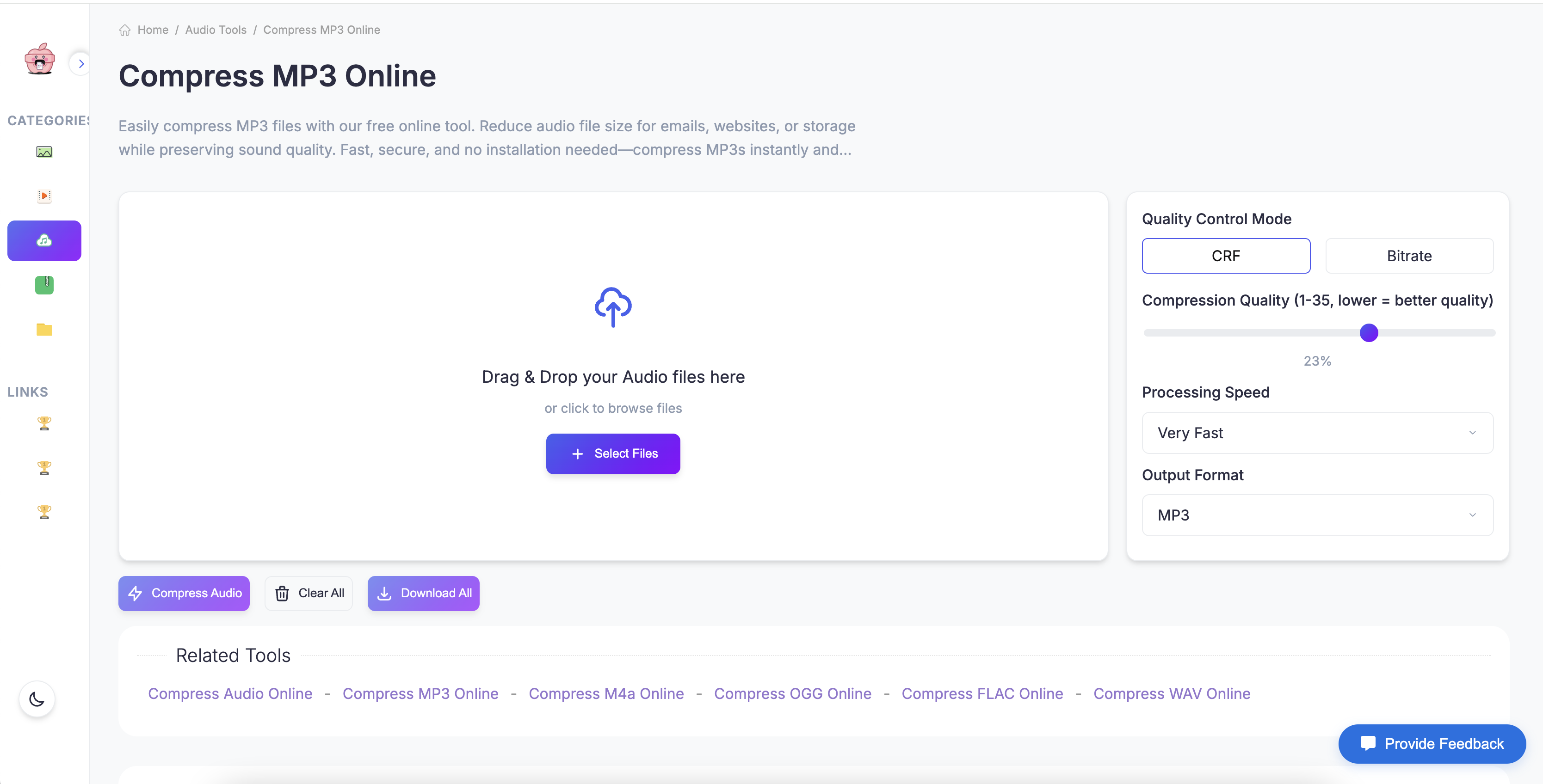 FileCompress - Screenshot 2 showing product features and functionality