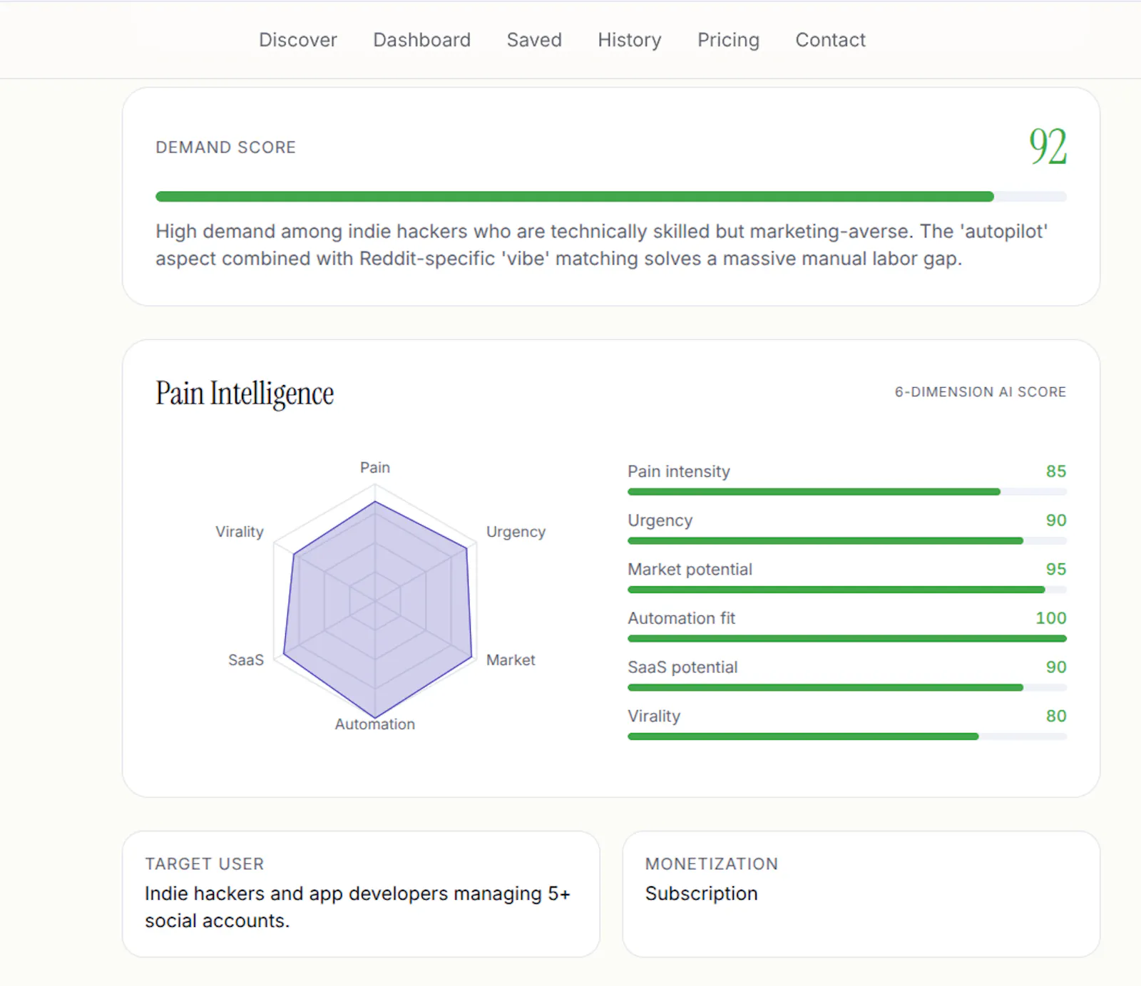 Pain2Product AI screenshot 2