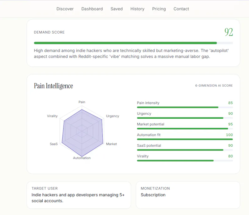 Pain2Product AI screenshot 2