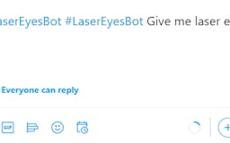 Laser Eyes Bot media 2