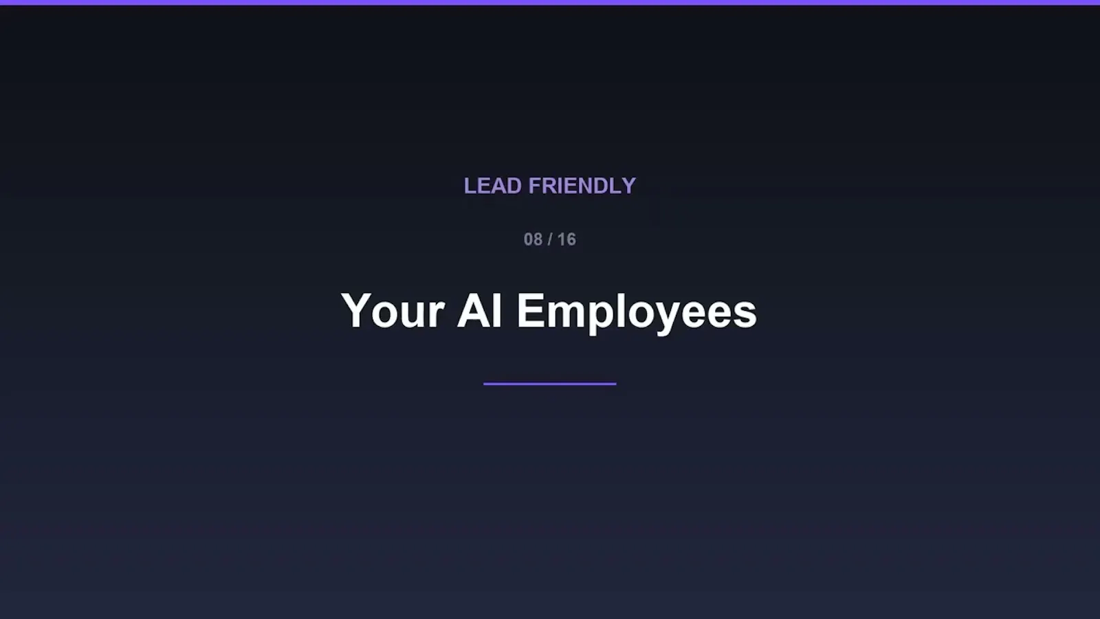 Lead Friendly screenshot 1 (video preview)