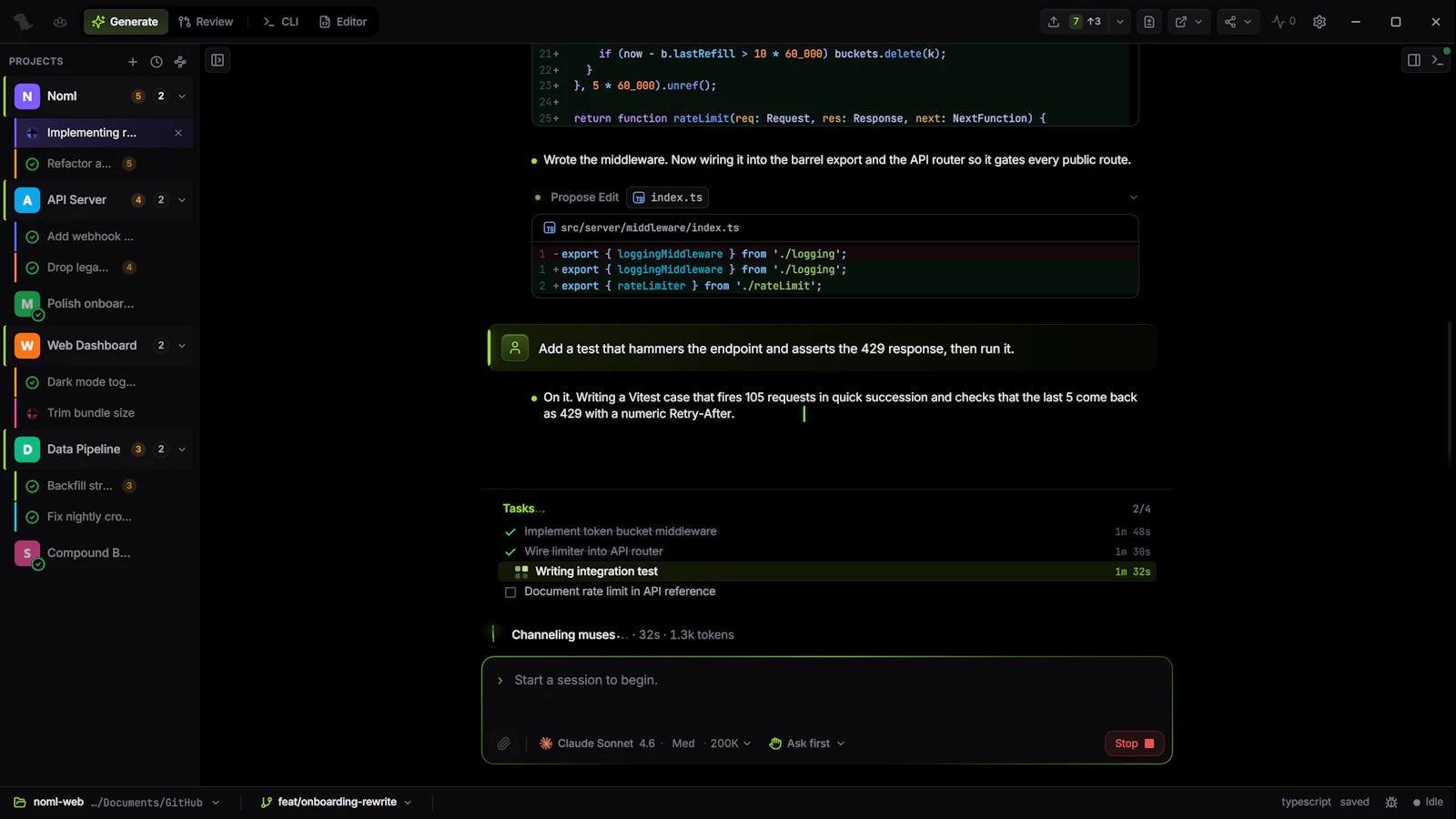 Noml screenshot 2
