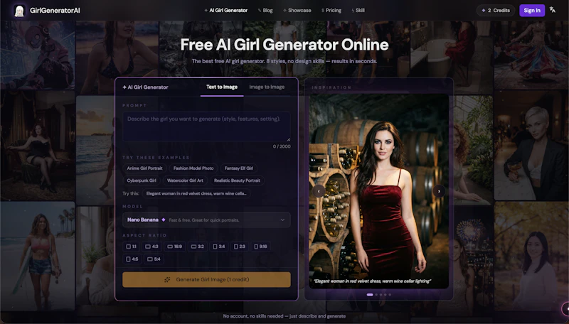 Girl Generator AI screenshot 1