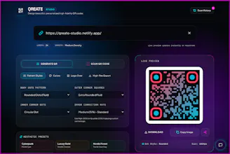 Aesthetic QR Code Generator gallery image