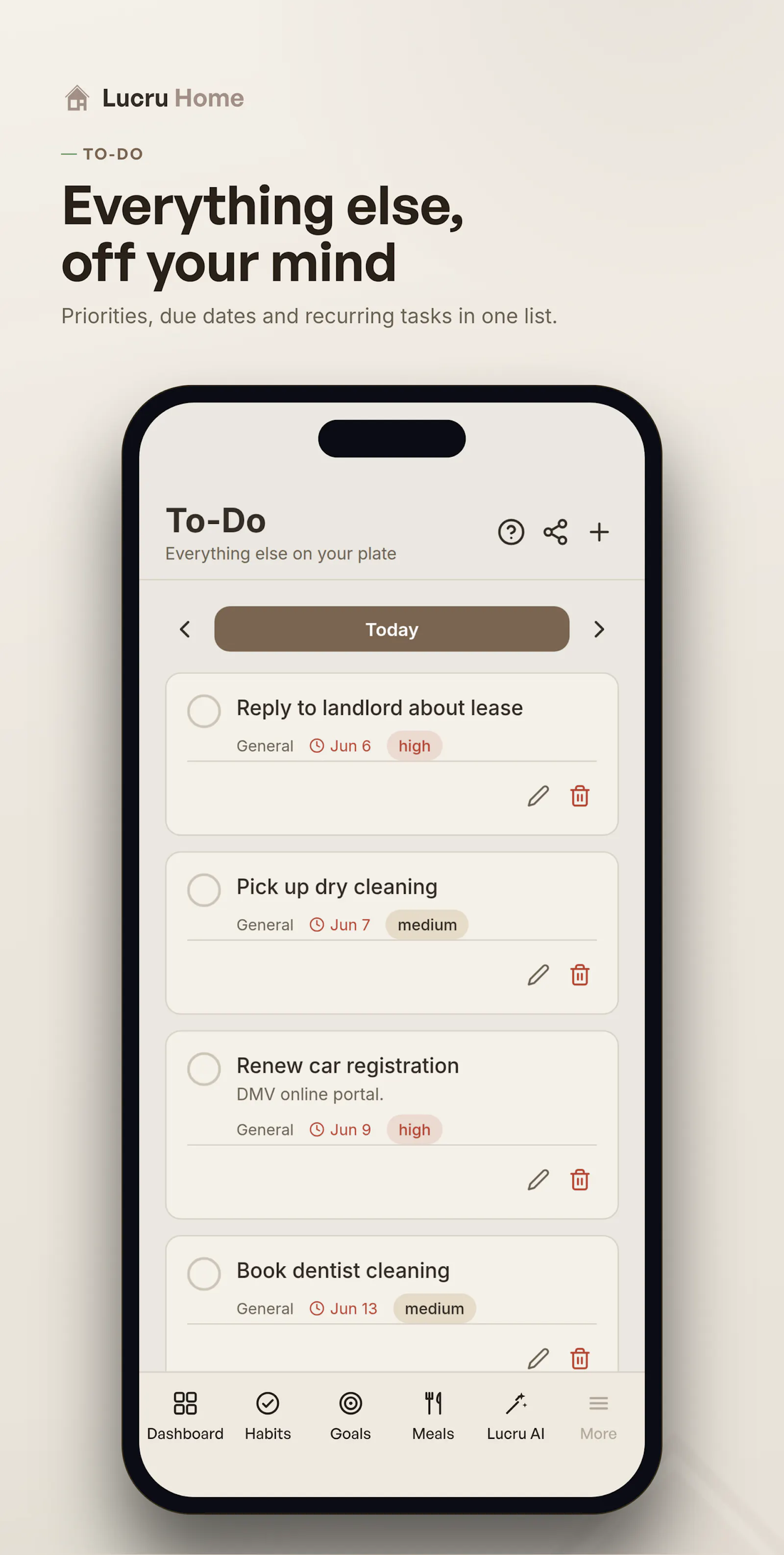 Lucru Home screenshot 6