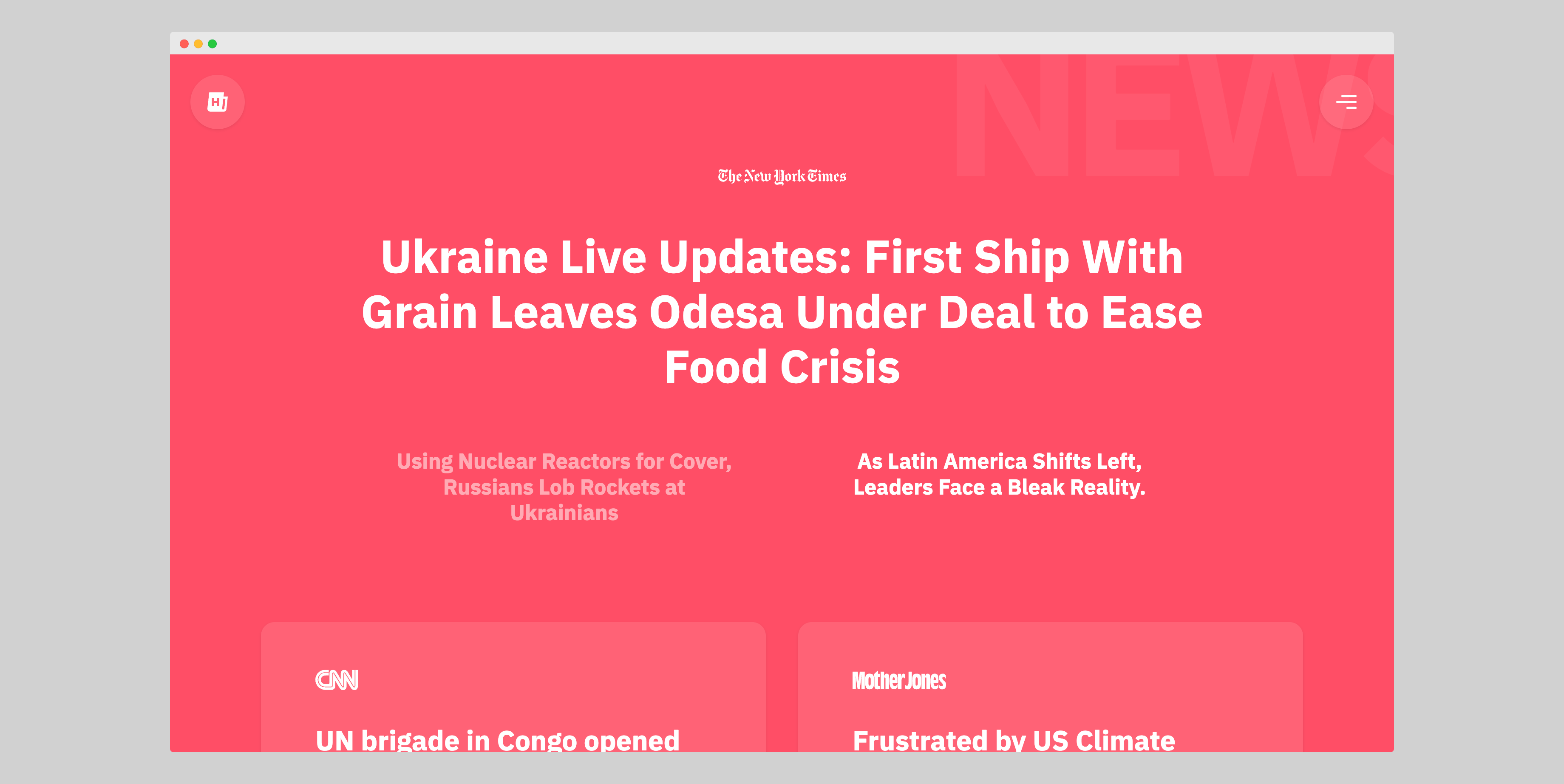 Headly - Breaking News Tournelines App media 1