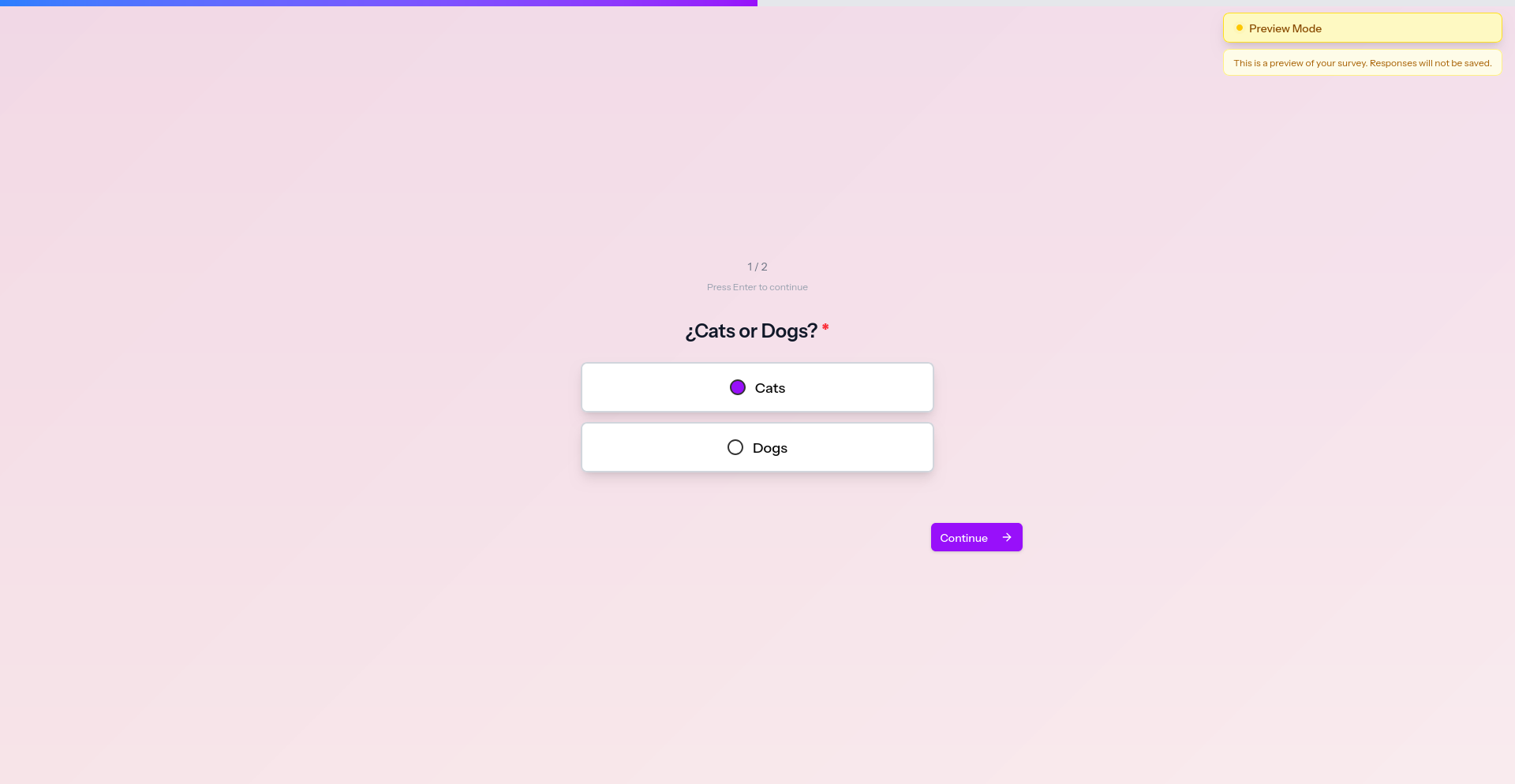 Once Survey gallery image