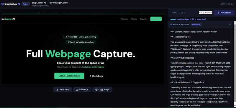 Snapcapture AI — AI Debugging Copilot screenshot 2