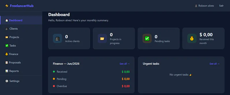 FreelancerHub screenshot 1