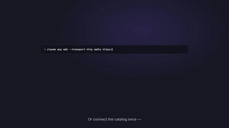 emdly.com screenshot 1 (video preview)