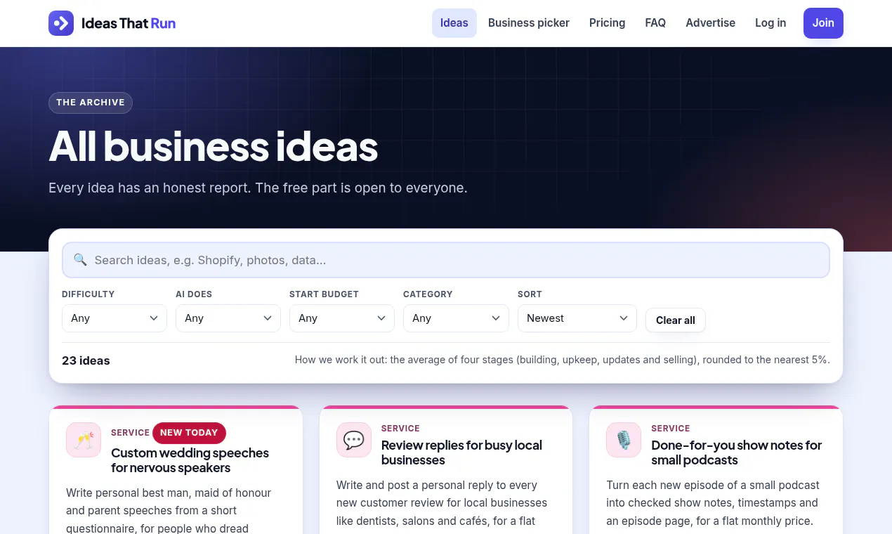 Ideas That Run gallery image