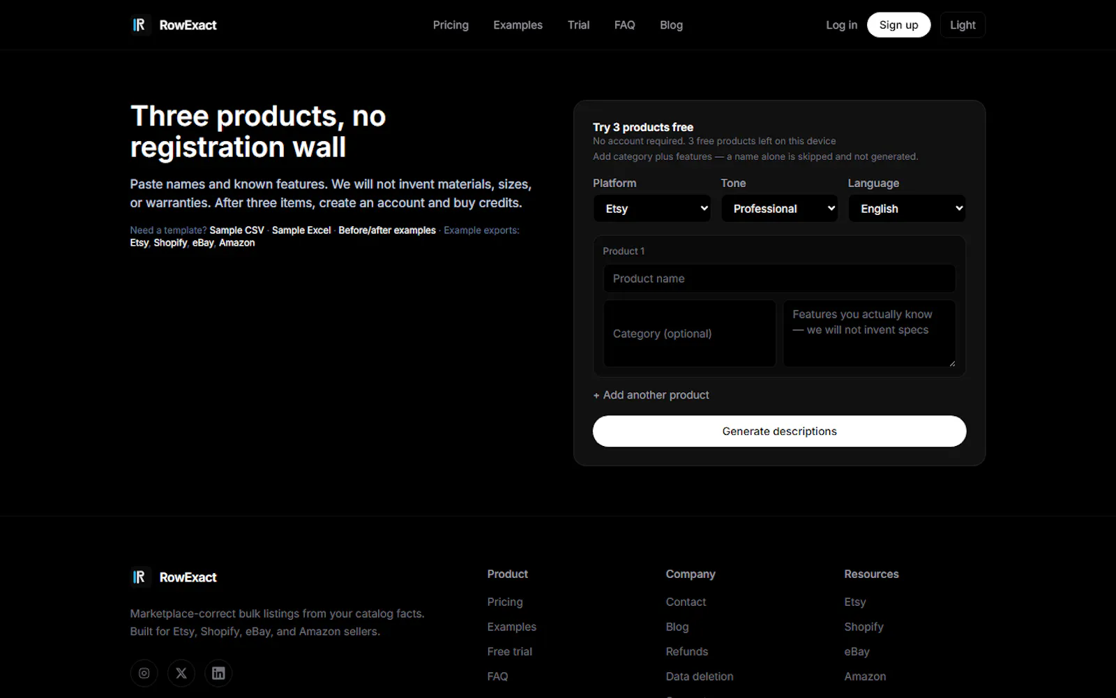 RowExact screenshot 5