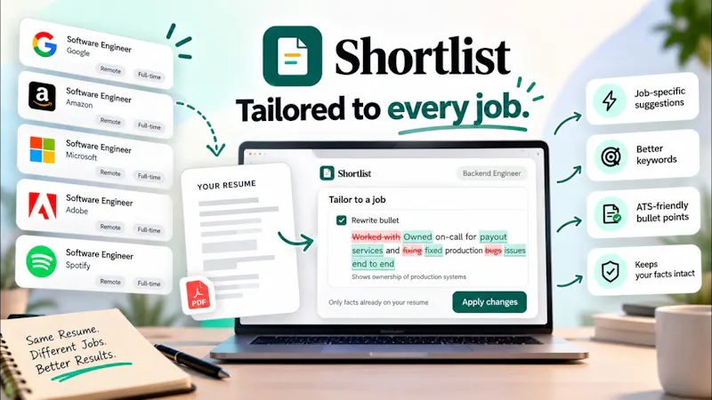 Shortlist screenshot 1 (video preview)