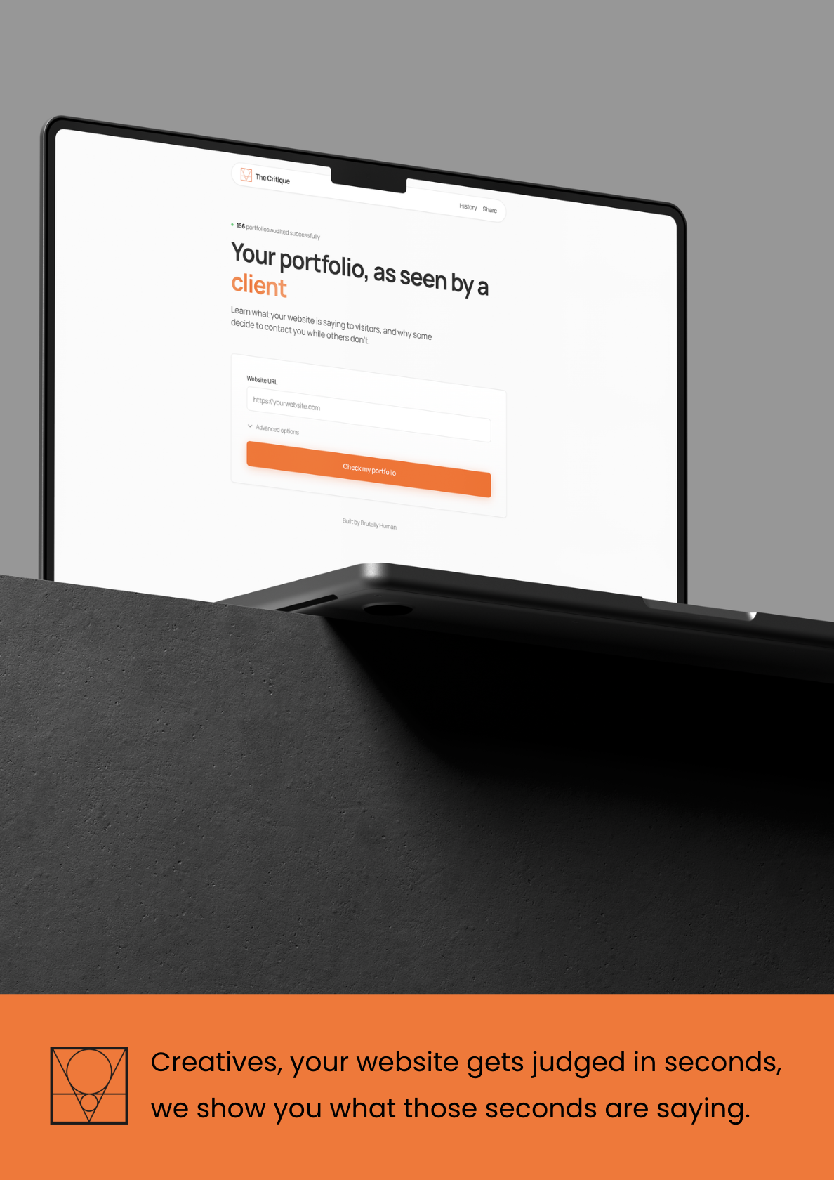 The Critique - Screenshot 2 showing product features and functionality