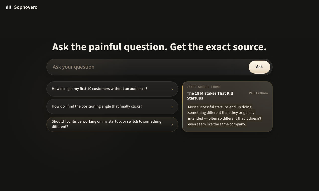 Sophovero gallery image