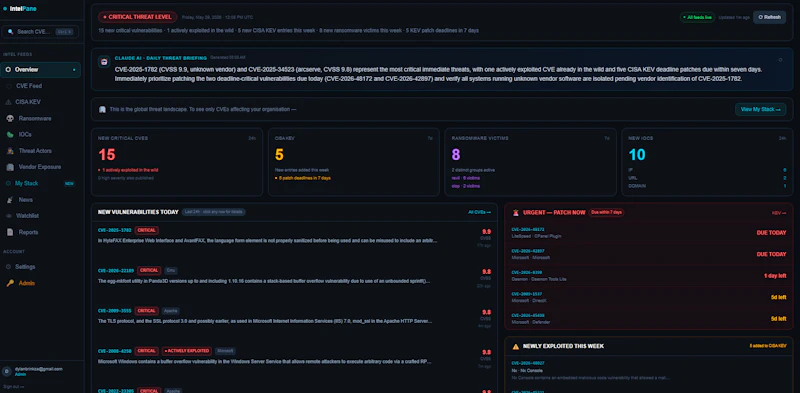 IntelPane screenshot 3