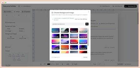 Resume Builder gallery image