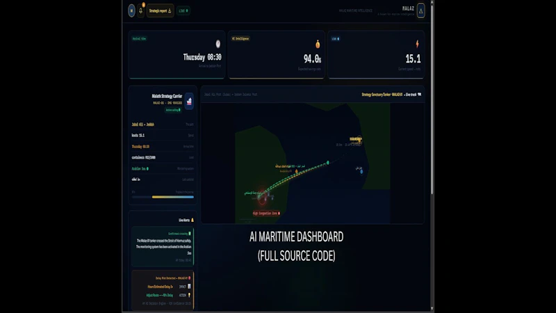 Malaz Maritime Intelligence screenshot 1 (video preview)