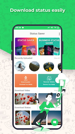 WhatsApp狀態下載器 media 7