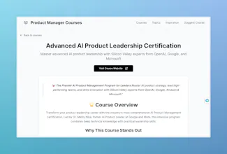 Product Manager Courses gallery image