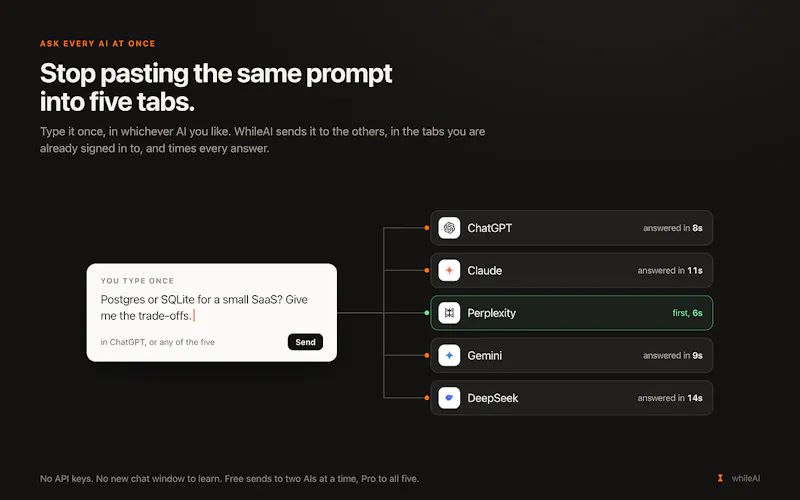 WhileAI screenshot 1