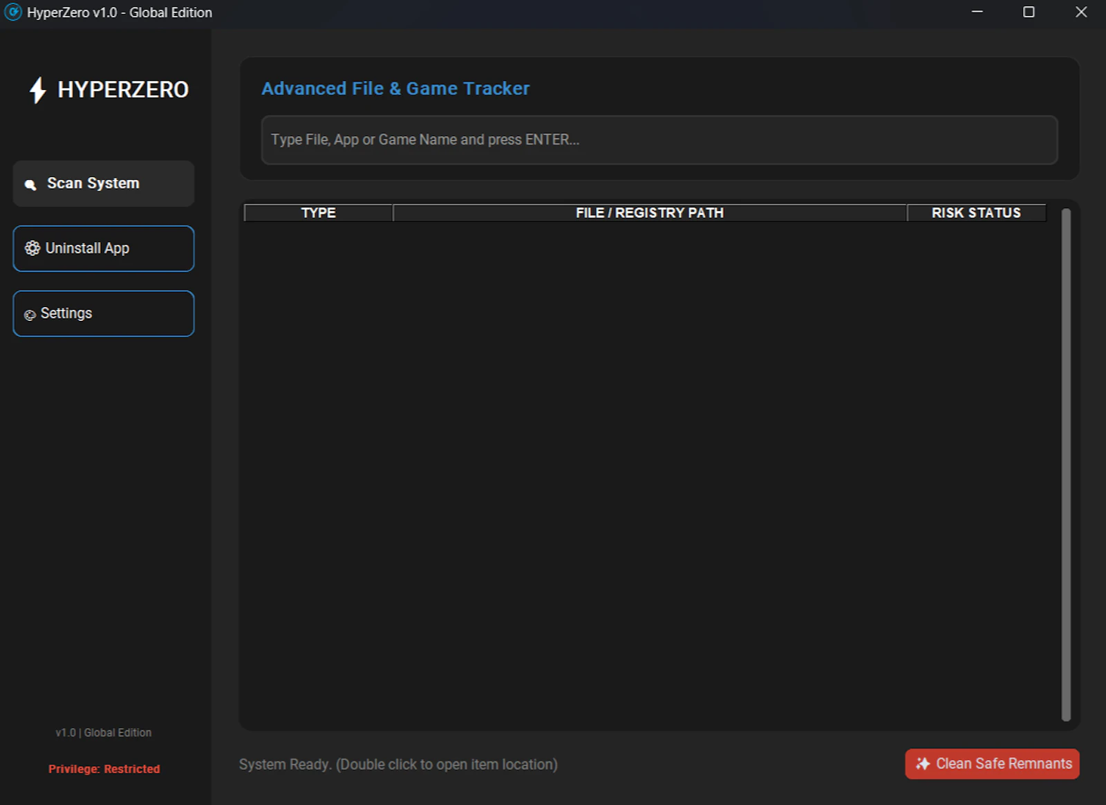 HyperZero screenshot 1
