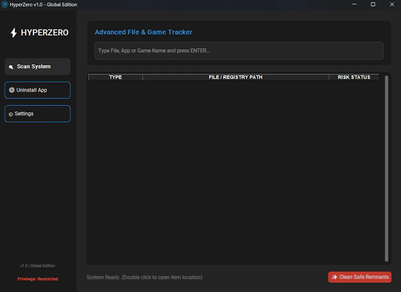 HyperZero screenshot 1