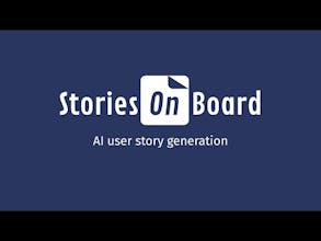 StoriesOnBoard AI User Story Generator gallery image