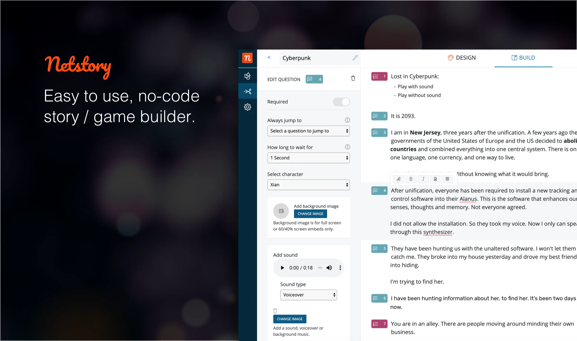 Netstory A New Generation Of Text Adventures And Interactive Fiction Product Hunt