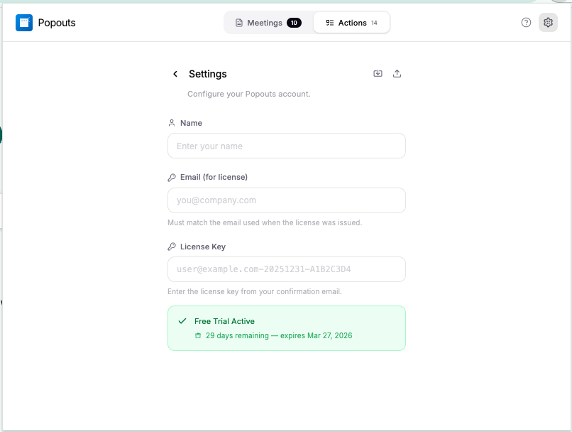 Popouts - Screenshot 5 showing product features and functionality