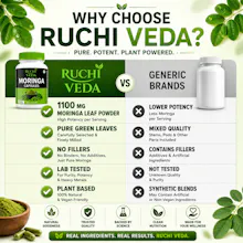 Pure Moringa Leaf Powder & Capsules gallery image