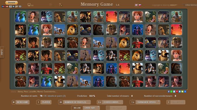 Memory Game gallery image