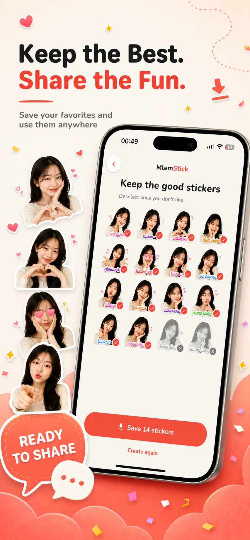 MlemStick - Personal stickers your photo gallery image