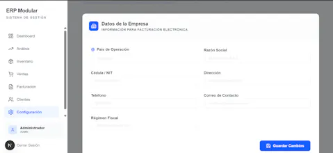 Sistema ERP gallery image