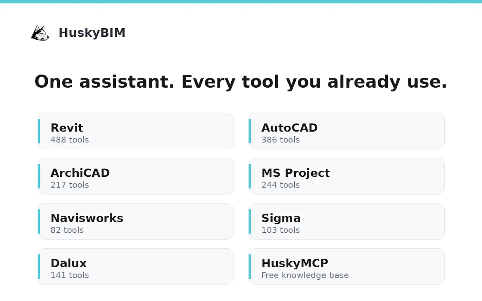 HuskyBIM screenshot 2