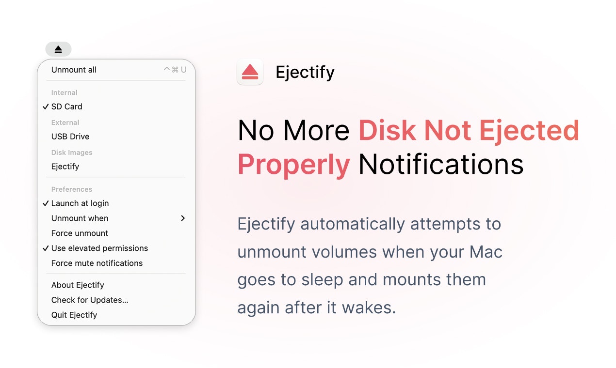 Ejectify gallery image