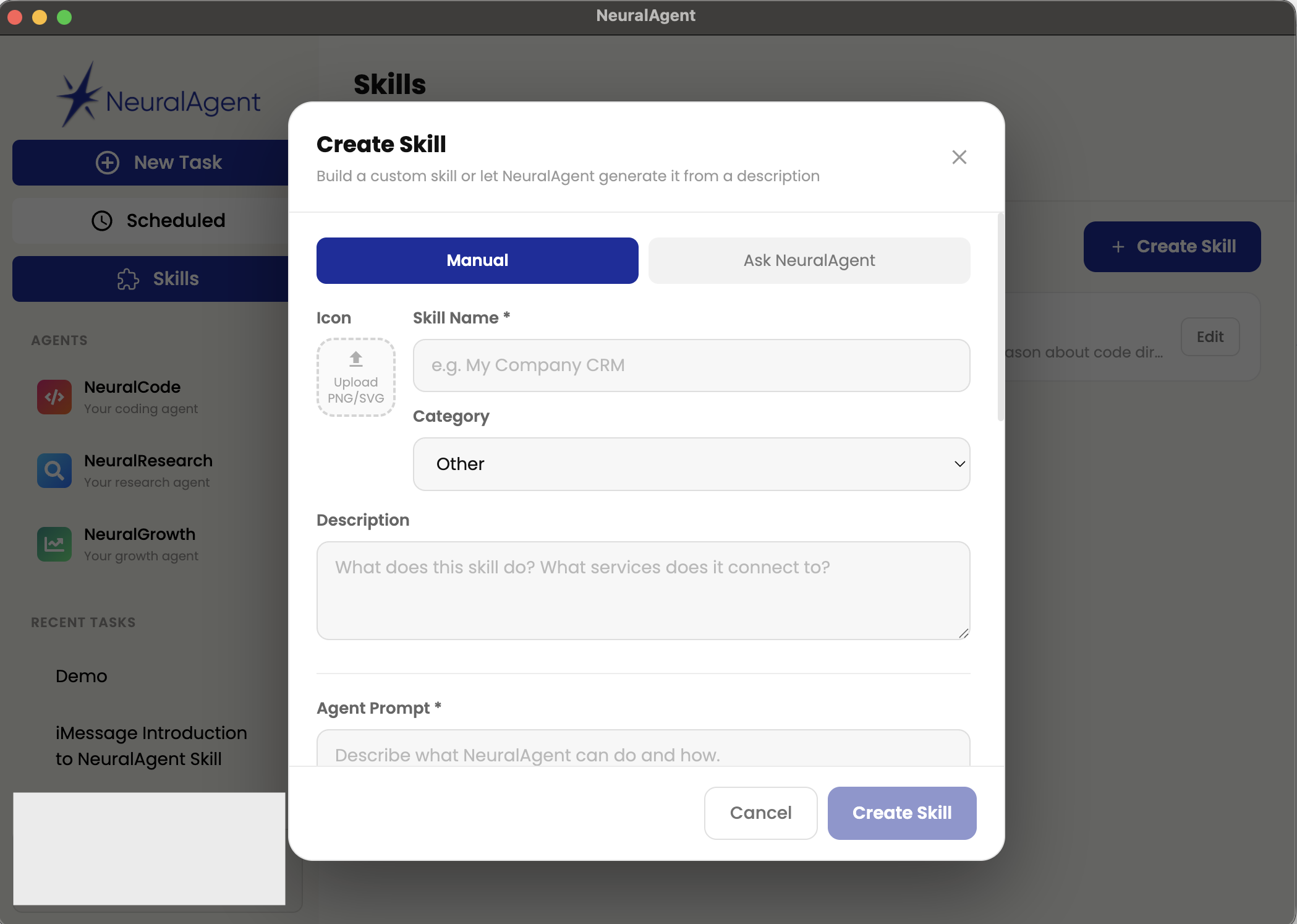 NeuralAgent 2.0 Skills media 4