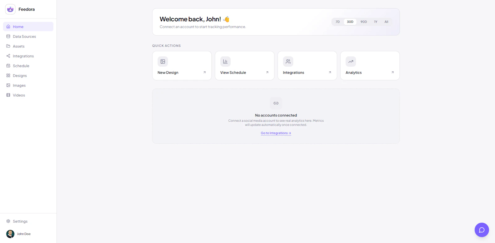 Feedora.io screenshot 1