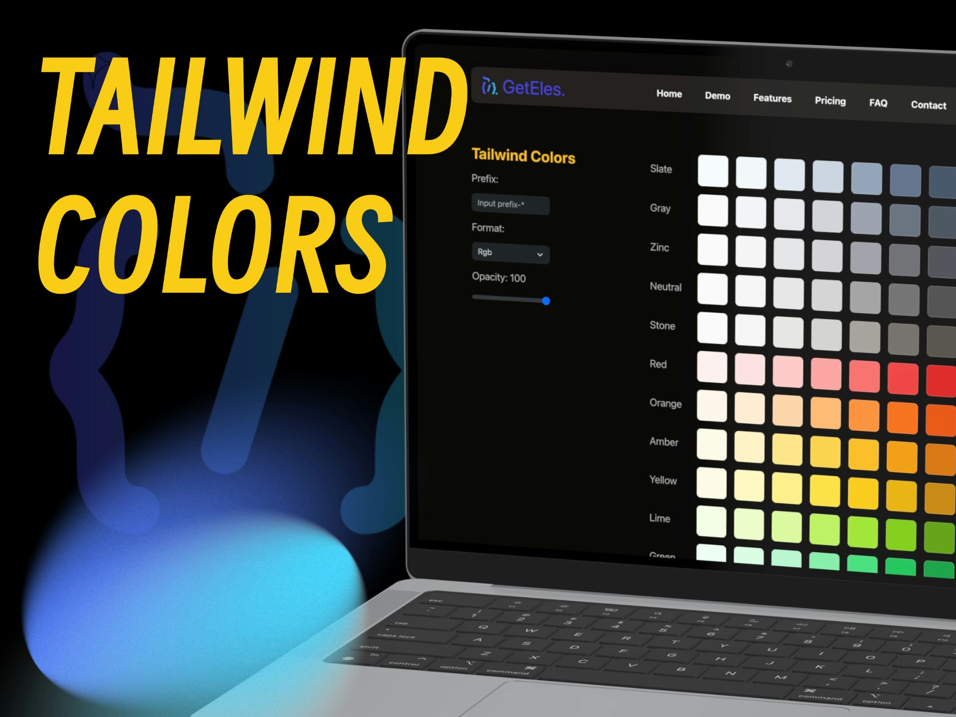 Geteles tarafından Tailwind Renkler - Tailwind CSS'de bir renk koleksiyonu medya 2